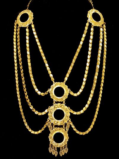 Yellow Gold Necklaces | Alquds Jewelry