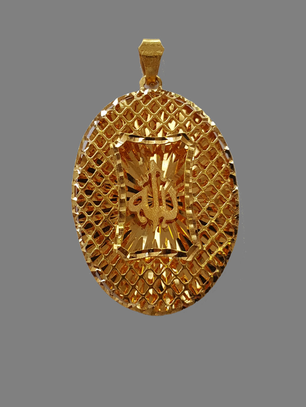 21k Gold Pendant 8802 Alquds Jewelry Pendants 21k Gold Pendant 8802