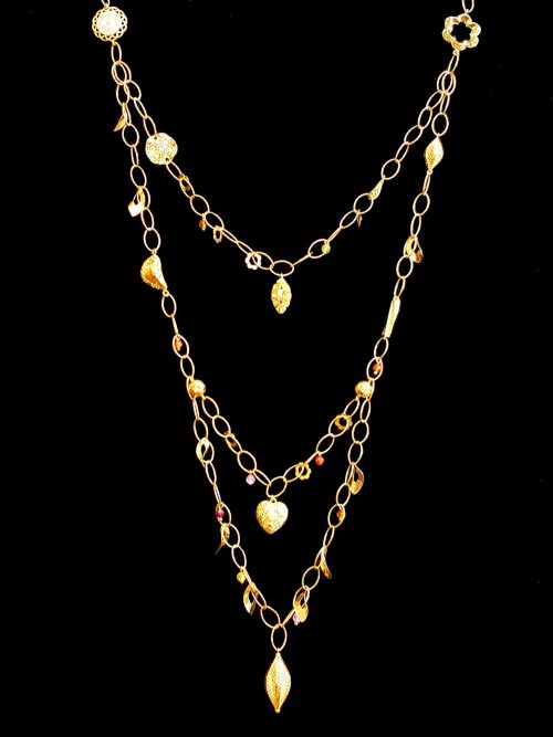 Yellow Gold Necklaces | Alquds Jewelry - Part 3