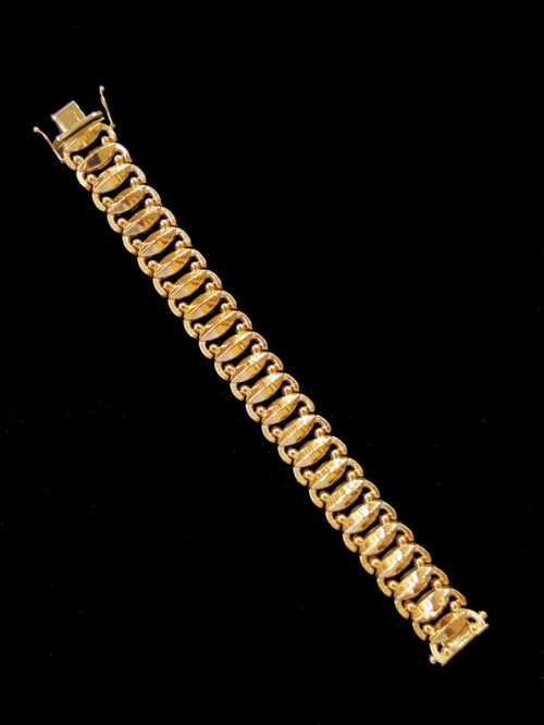 Yellow Gold Bracelets | Alquds Jewelry
