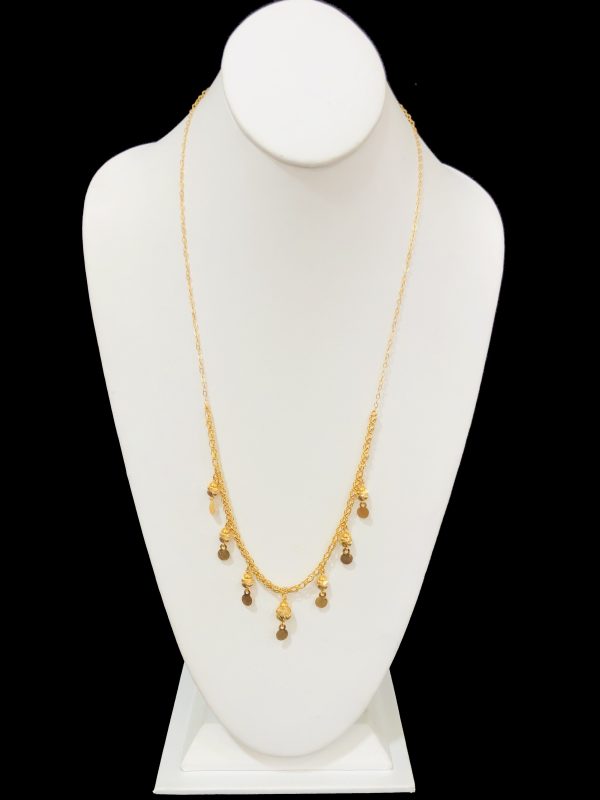 Yellow Gold Necklaces | Alquds Jewelry - Part 3